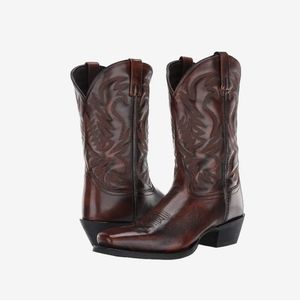 LAREDO VAMP & FOXING MANMADE COWBOY BOOTS